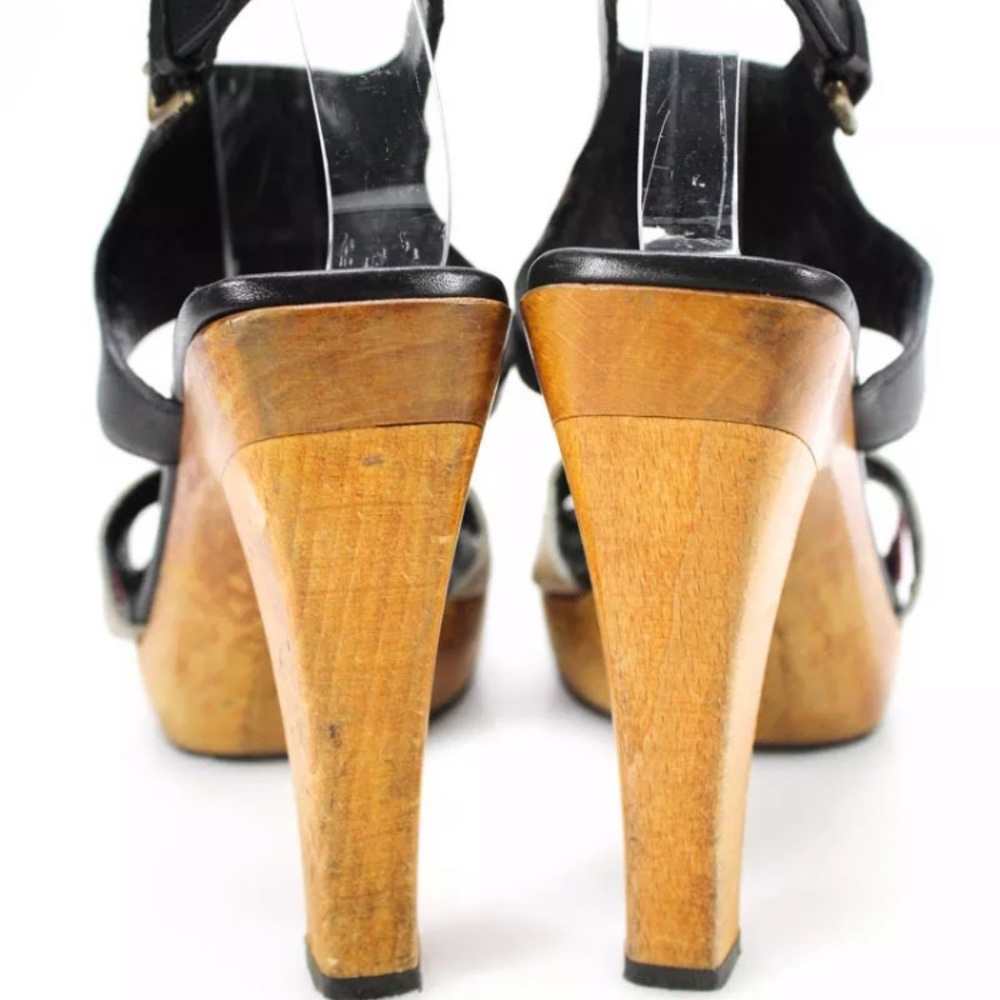 Derek Lam Wood Platform Heels EU37 - Picture 2 of 5